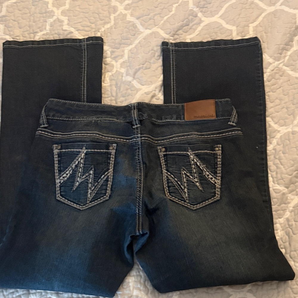 Maurices Dark Blue Boot Cut Jeans